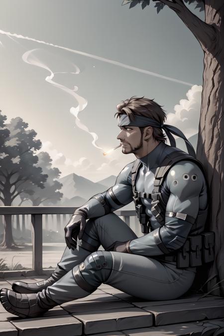 Solid Snake/ソリッド・スネーク (Metal Gear Solid) SDXL LoRA [Pony Diffusion]
