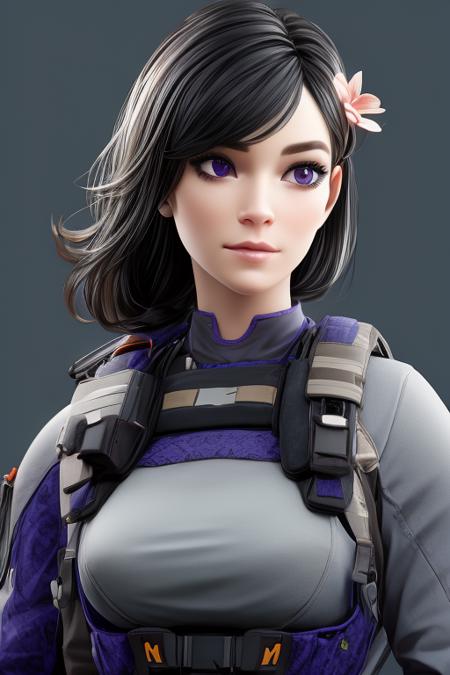 Aruni from Rainbow Six Siege