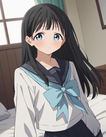 Komichi Akebi (明日 小路) - Akebi's Sailor Uniform (Akebi-chan no Sailor-fuku) (明日ちゃんのセーラー服) - COMMISSION