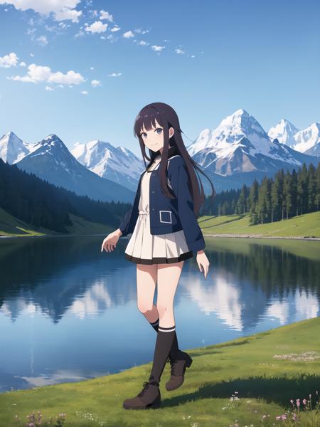 Animix - Anime Screenshot-like Style Mix LoRA (アニメスクショ風/动画截图风)