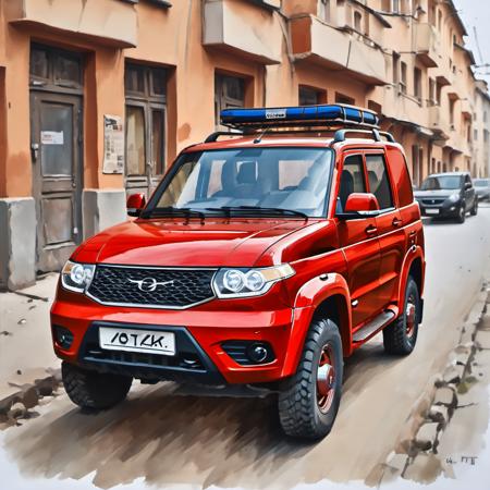 Uaz Patriot by ct0kk