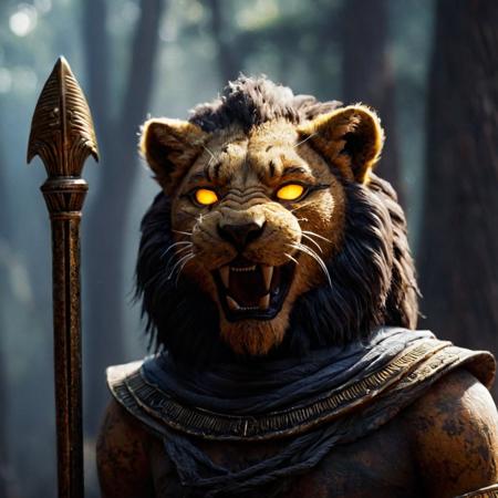 Egyptian mythology cinematic style XL + F1D