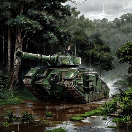 Leman Russ Battle Tank - Warhammer 40,000