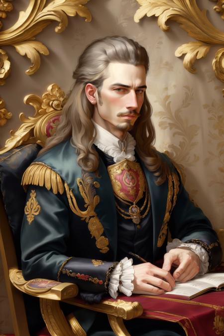 style of Baroque patten 354