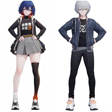 MIHOYO Collection 米家全家桶 (Honkai Impact 3rd | Honkai Star Rail | Genshin Impact | Zenless Zone Zero)版本哲&铃-Wise&Belle (ID: 695781)