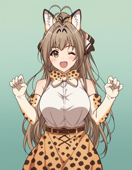 Serval (サーバル) (けものフレンズ) (サーバルちゃん) (さばんなコンビ) (魅惑のサーバル姉さん) (薮猫) Cosplay - Clothing