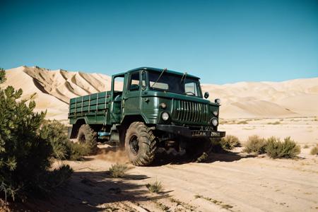 USSR truck GAZ-66 (СССР грузовой автомобиль ГАЗ-66)