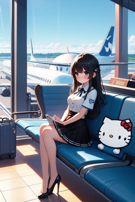 girl like departure lounge