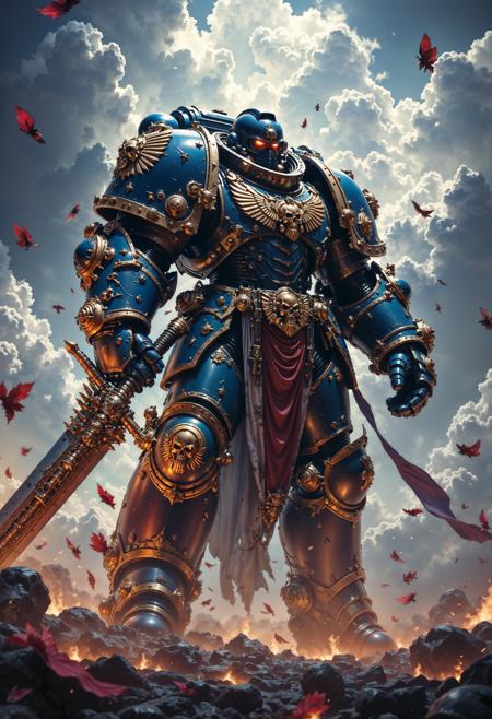 The Space Marines Warhammer 40K | Flux + Pony