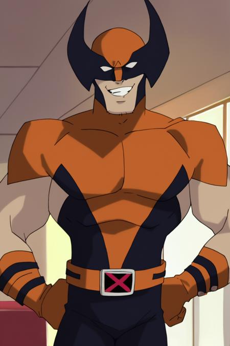 Wolverine (Logan) X-Men Evolution [LoRA]版本v1.0 Pony XL v6 (ID: 524978)