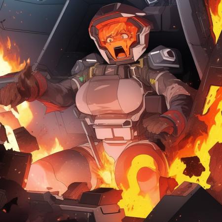 Cockpit explosion