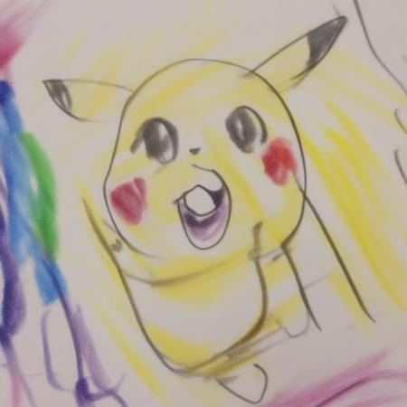 (Pony Diffusion XL) Cartoonish Children's drawings