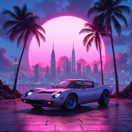 Vaporwave (SDXL, Pony, Flux)