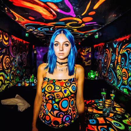 Bar portrait photography