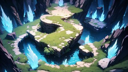 Abandoned Land - Game Scene Conceptual Design - Fantasy/Mythical Legend/2.5D