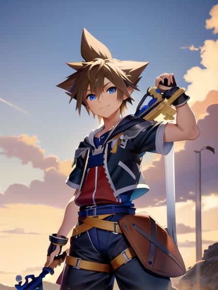 UnOfficial Sora (ソラ) KHII Default Outfit - Kingdom Hearts (キングダムハーツ)