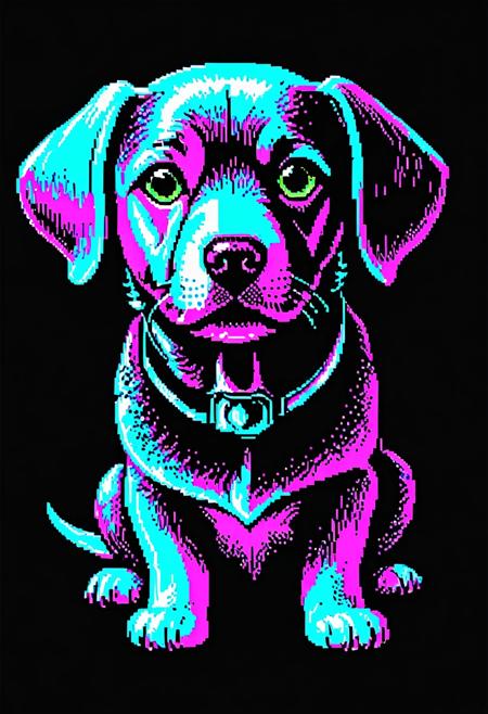 Color Graphics Adapter (CGA) Style (SDXL)
