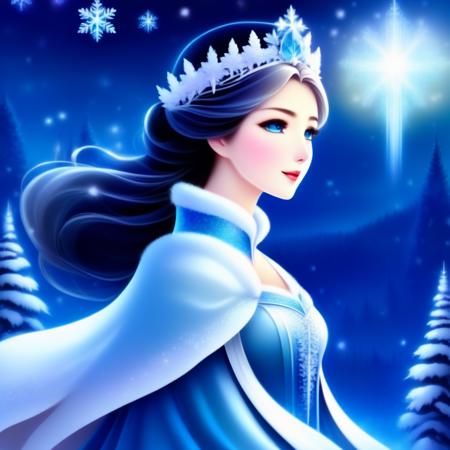SDXL Snow Princess Lora