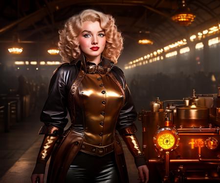 A LoRA model that excels at generating MARILYN MONROE.