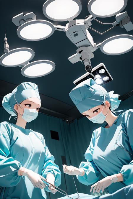 Female Surgeon / Surgical Nurse XL