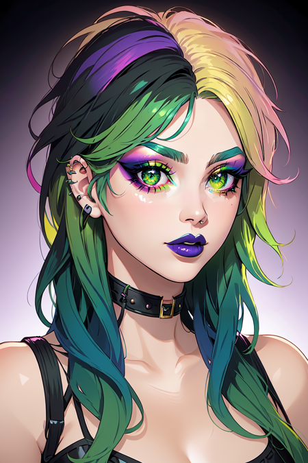 Holo Punk Style
