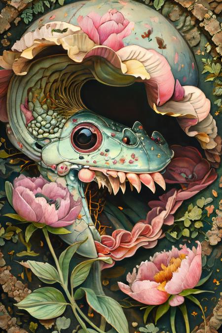 style of Biological illustration 225版本v1.0 (ID: 572506)