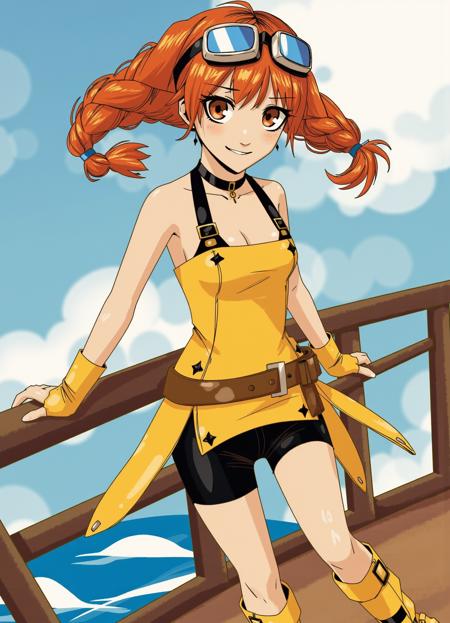Skies of Arcadia: Aika (FLUX)