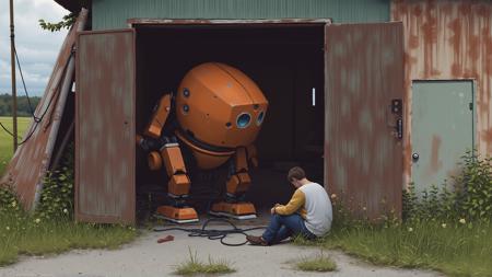 Simon Stålenhag style (FLUX)版本v1.0 (ID: 795293)