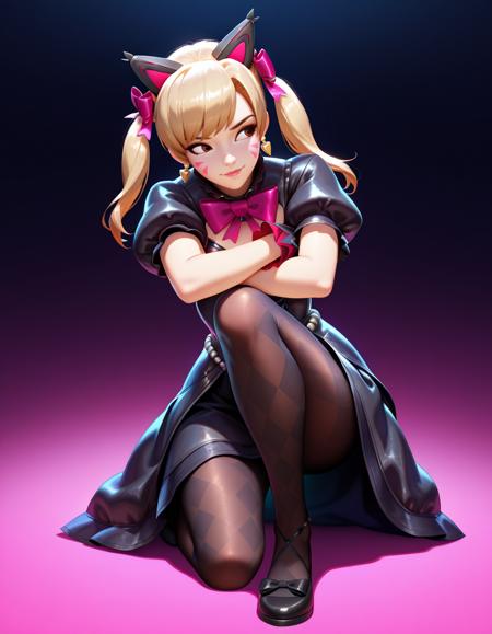 Black Cat D.va (Pony & Illustrious)