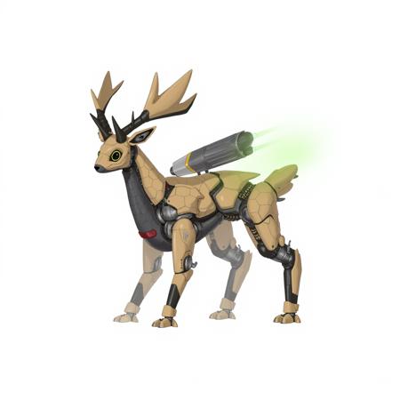 F1 Robotic Creature Style Design