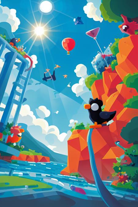 Kurzgesagt-ArtStyle LoRA版本v1-Yiffy-e18 (ID: 12008)