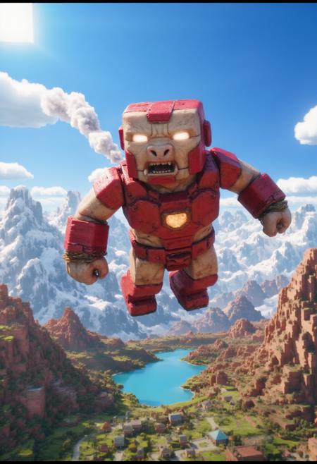 Minecraft Movie Flux Lora - by Lâm Panda