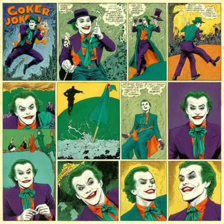 Comic Book Page style XL + F1D
