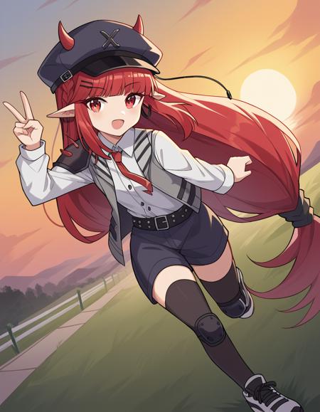 Vigna (红豆) (ヴィグナ) (アークナイツ) - Arknights (明日方舟) (アークナイツ) (명일방주) (アークナイツバトルイラコン) - COMMISSION
