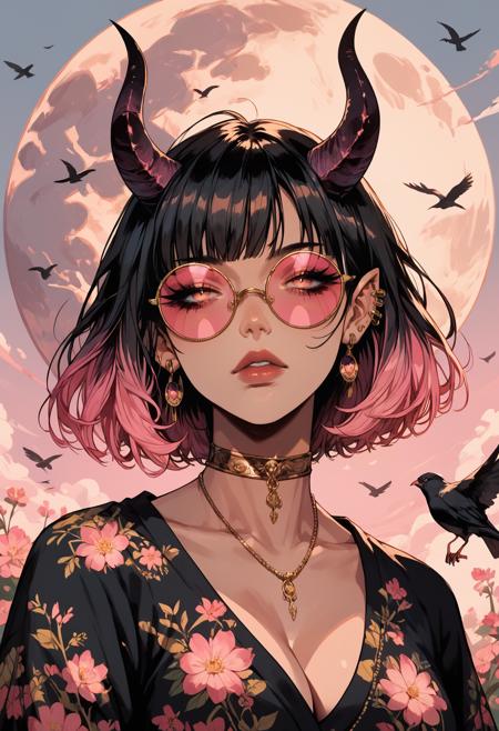 Goth Girl Aesthetic style [PonyXL]