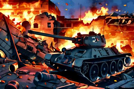 T34/85 Tank