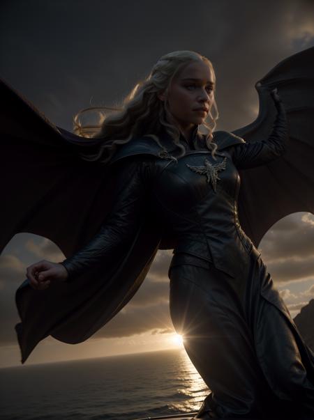 Emilia Clarke as Daenerys Targaryen - LORA  - FLUX and PONY ?
