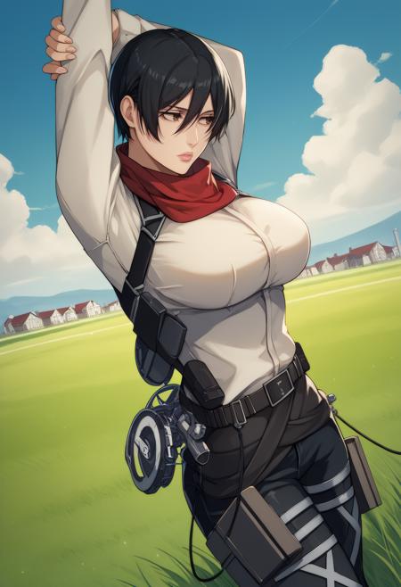Mikasa Akermann (Pre- and Post-Timeskip) (Attack on Titan)