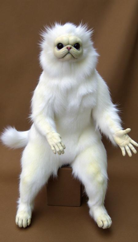 Persian Cat Meme (White Monkey Cat)