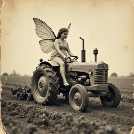 Old Sepia Photo - Flux1.D LoRA