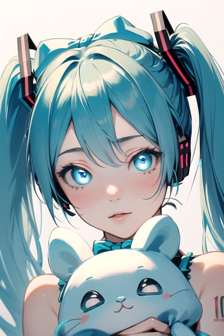 Hatsune Miku (with shiny eyes)