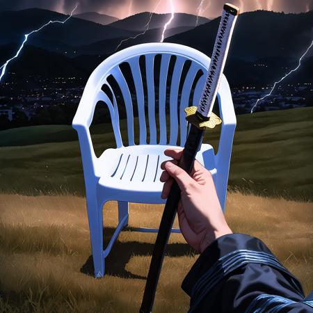 Vergil and his PowerChair!!!Devil May Cry5 XL.