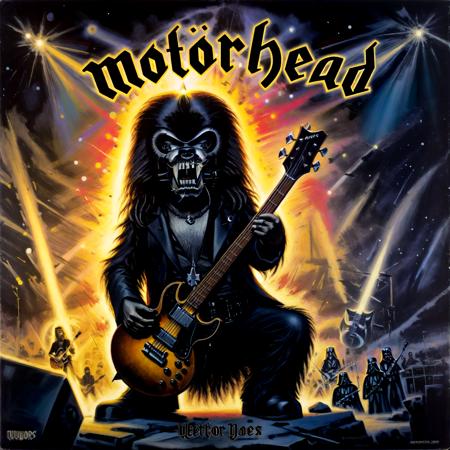 Motörhead Record Cover [SDXL]