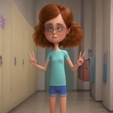 Unnamed Glasses Girl [ The Addams Family 2 ] by Leaf