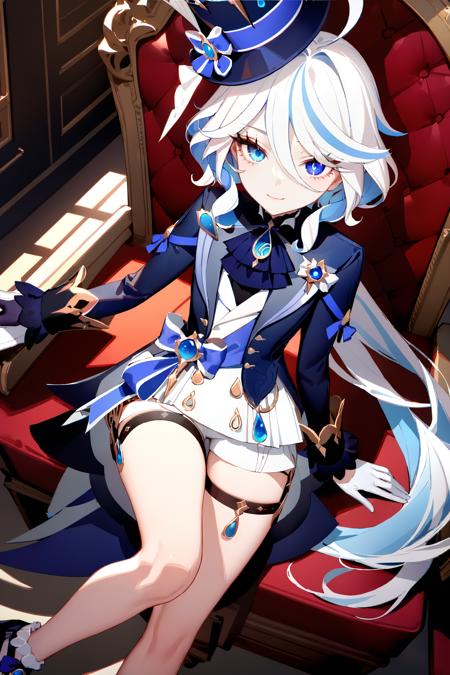 Furina Focalors 芙宁娜 芙卡洛斯 2in1 (SD1.5&XL&Pony)版本SDXL v1.0 (ID: 476880)