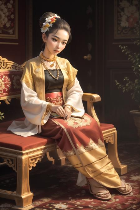 Myanmar Traditional Dress