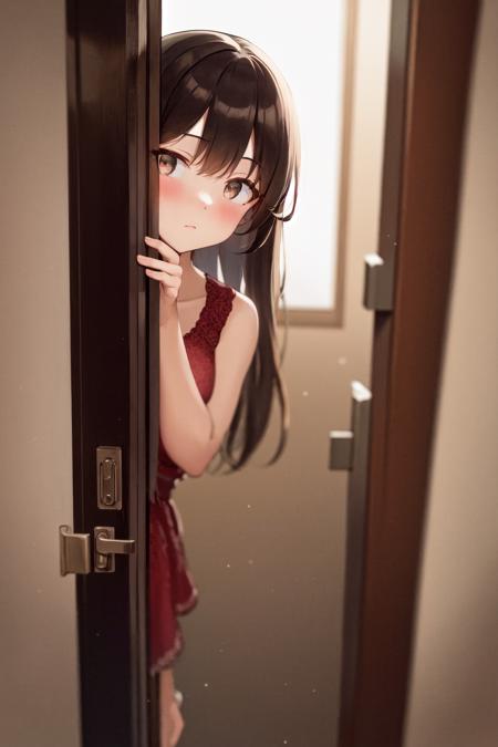 Pose LORA Peeking Out | 姿势 探出身子