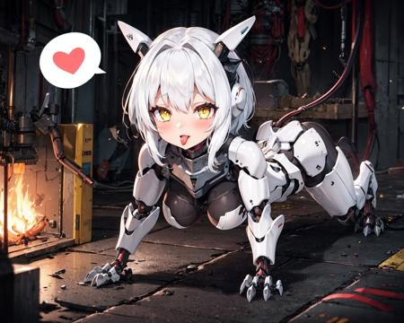 Highly Mechanized Prosthetic Quadruped/Mechanical Beast (Girl) 四足机械兽/兽娘