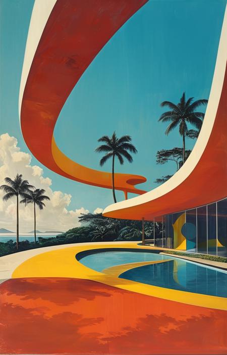 designed by Oscar Niemeyer [SDXL] 313版本v1.0 (ID: 656862)