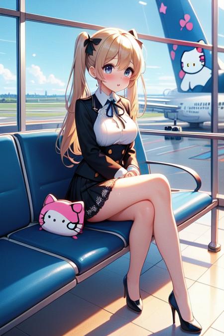 girl like departure lounge